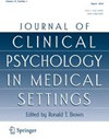 JOURNAL OF CLINICAL PSYCHOLOGY IN MEDICAL SETTINGS杂志封面
